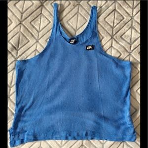 Nike / Blue Mesh Tank Top
